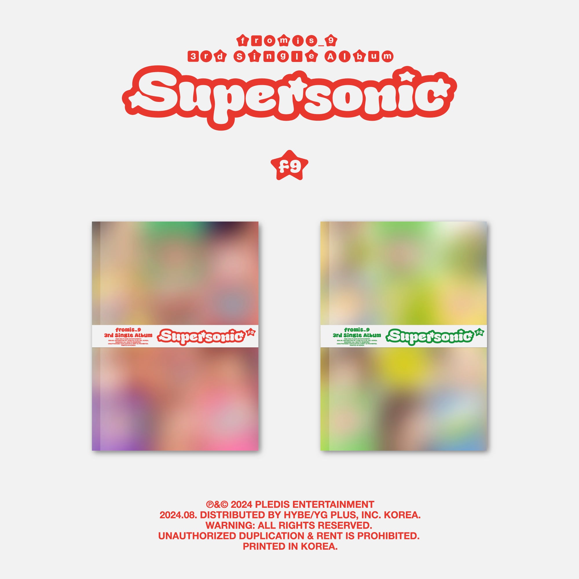 Random] fromis_9 - 3rd Single Album [Supersonic]